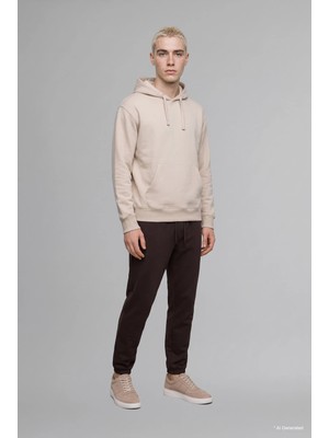 DeFacto Regular Fit Kapüşonlu İçi Yumuşak Tüylü Kanguru Cepli Basic Sweatshirt X8283AZ26AU