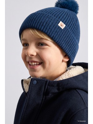 DeFacto Dokuma Etiketli Triko Bere Erkek Bebek Y6262A226WN