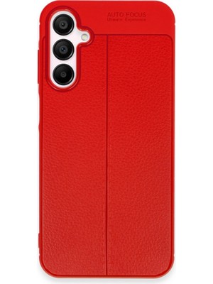 Hubrendy Mep Samsung Galaxy A15 4g Kılıf Auto Focus Kapak - Kırmızı
