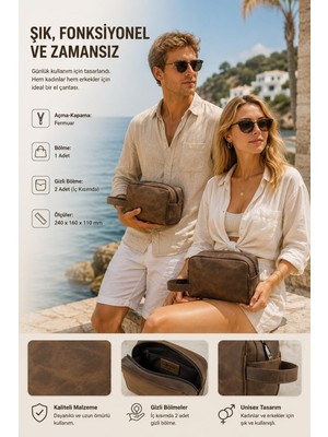 Hakiki Crayz Deri Unisex Erkek El Çantası, Black, Tek Beden Erkek Hakiki Deri El Portföy Kadın Çanta