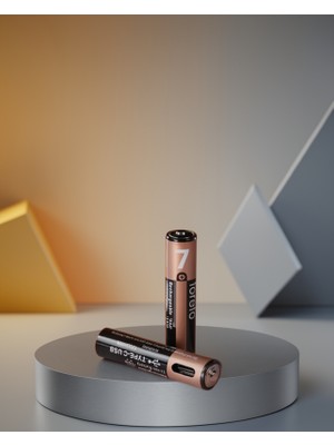 Kaliteyi Bul USB Type-C Şarjlı Aaa Lityum Pil 1.5V Sabit Voltaj 1000+ Şarj Döngüsü