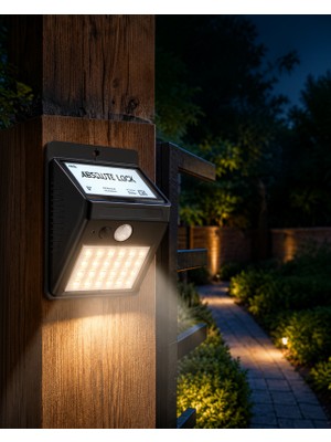 Kaliteyi Bul Hareket Algılayıcı Solar LED Duvar Lambası