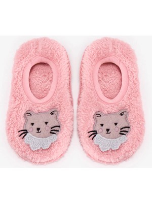 Penti Kız Çocuk Pembe Kitty Kedi Desenli Çetik