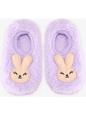 Penti Kız Çocuk Lila Rabbit Tavşan Desenli Çetik
