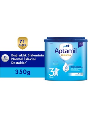 Aptamil 3 Prebiyotikli Devam Sütü 350 Gr