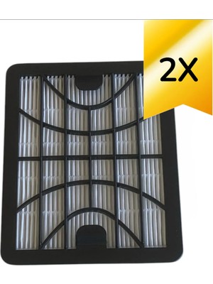 FAKİR ARES - ELEKTRİKLİ SÜPÜRGE UYUMLU HEPA FİLTRE - SİYAH PLASTİK - 2 ADET - ( UYUMLU MODELLER AÇIKLAMADA )