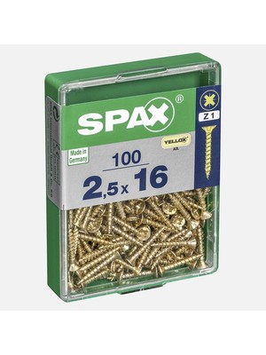 Spax Havşa Vida Sarı 2.5X16