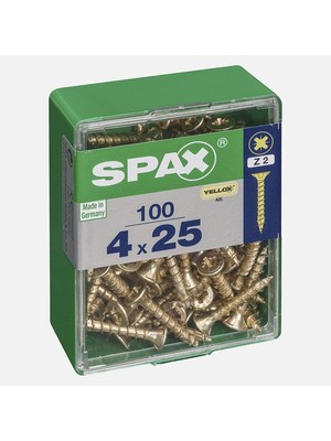 Spax Havşa Vida Sarı 4X25