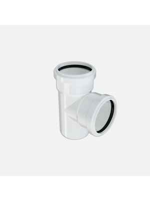 Hakan Boru 75X75 mm Çatal 87 Pvc