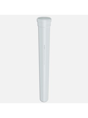 Hakan Boru 75X3000 mm Dubleks Atık Su Borusu Pvc-U