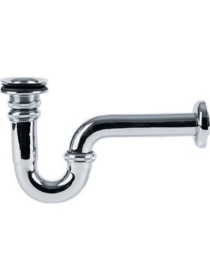 Eca Borulu Lavabo Sifonu Krom