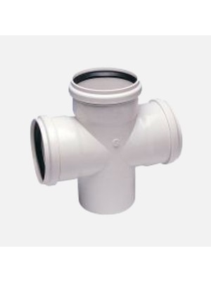 Hakan Plastik Çift Çatal Pvc-U 110X110