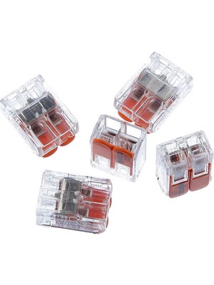 Tek-İş Tek-Iş Wago Klemens 221412 Mandallı 2x4 mm 5 Adet