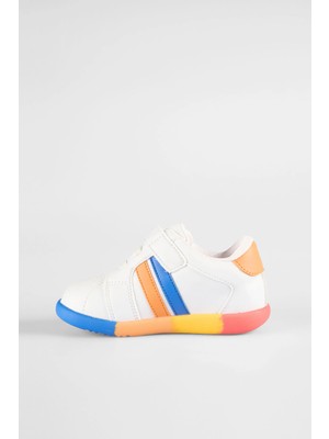 Vicco Heika Basic Unisex Ilk Adım Beyaz Sneaker
