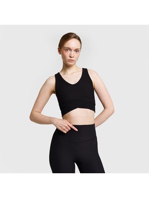 Lescon Siyah Kadın Antrenman Bra 26B-2068