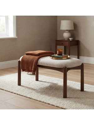 Uvi Collection Vina Luxe Ahşap Bench Ceviz Maserati 02