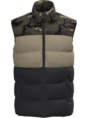 Happy Trend Puffer Erkek Şişme Yelek Yeşil S S