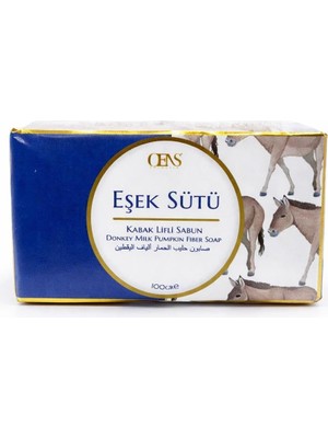 Kabak Lifli Eşek Sütü Özlü Doğal Sabun – Besleyici ve Peeling Etkili Kalıp Sabun