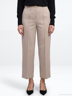 Dilvin 72809 Dikiş Detaylı Culotte Pantolon