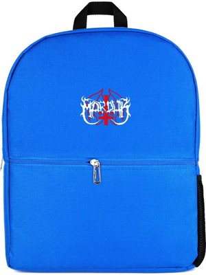 Z zepplin Marduk Logo Sırt Çantası Mavi