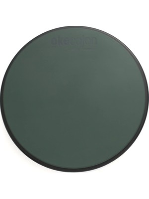 Tr Practice Pad, 12 Inç, Kauçuk, Drum Pad (Yeşil)