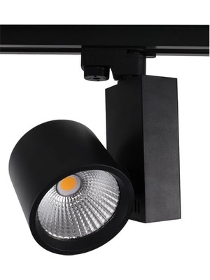 Ack 30W Siyah 4000K Cob LED Monofaze Ray Armatürü AD30-04011