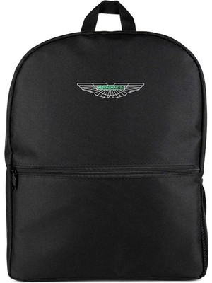 Z zepplin Aston Martin Logo 2 Sırt Çantası Siyah