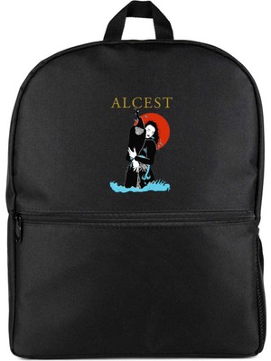 Z zepplin Alcest İllustrator Siyah Sırt Çantası