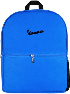 Z zepplin Vespa Logo 2 Sırt Çantası Mavi