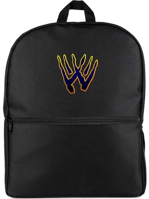 Z zepplin Wolverine Logo Siyah Sırt Çantası