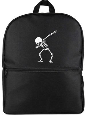 Z zepplin Cool Skull Siyah Sırt Çantası