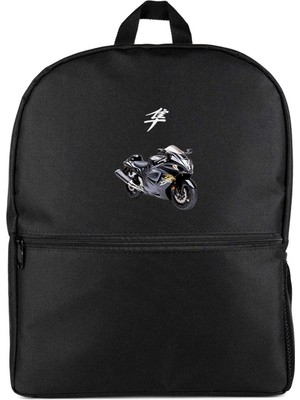 Z zepplin Suzuki Hayabusa Stompgrip Siyah Sırt Çantası