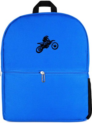 Z zepplin Motokros Endurocross Mavi Sırt Çantası
