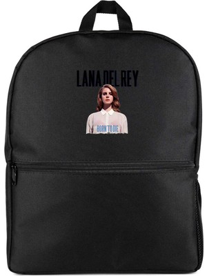 Z zepplin Lana Del Rey Born To Die Siyah Sırt Çantası
