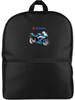 Z zepplin Suzuki GSX R600 Siyah Sırt Çantası
