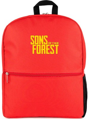 Z zepplin Sons Of The Forest Sırt Çantası Kırmızı