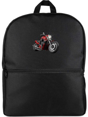 Z zepplin Chopper Cruiser Siyah Sırt Çantası