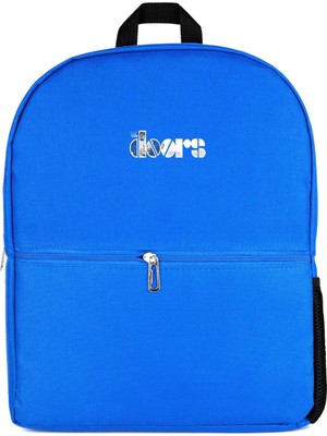 Z zepplin The Doors Logo Mavi Sırt Çantası