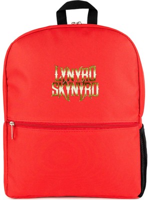 Z zepplin Lynyrd Skynyrd Kırmızı Sırt Çantası