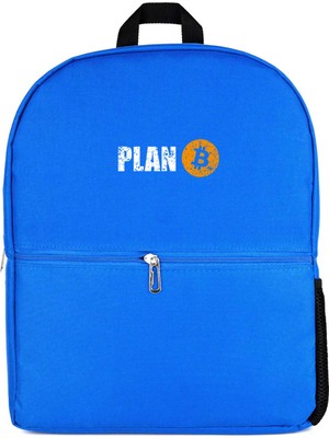 Z zepplin Kripto Para Plan B Mavi Sırt Çantası