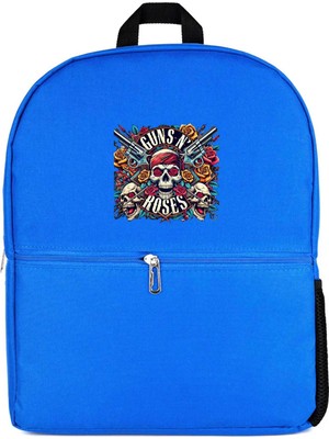 Z zepplin Guns N Roses Ok Dry Head Mavi Sırt Çantası