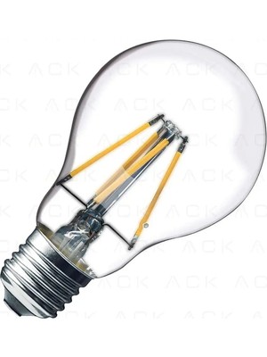 Ack 6W 220-240V E27 6500K A60 LED Flamanli Ampul AA38-00623