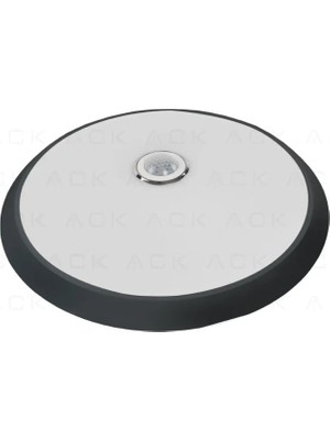 Ack 18W 3000K Siyah Sensorlu LED Tavan Armaturu AC17-00101