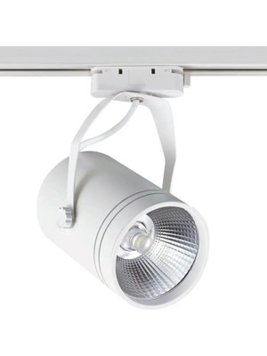 Ack 30W Beyaz 6500K Cob LED Monofaze Ray Armatürü AD30-11930