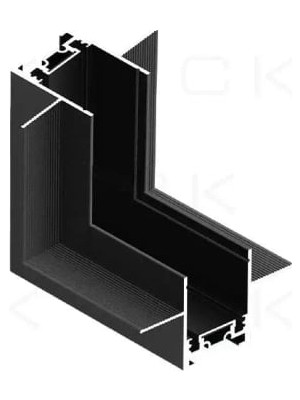 Ack Slim Magnet Ray 90° Dikey Baglanti Aparati Sivaalti AD45-95000