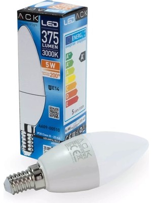 Ack 5W 220-240V E14 3000K Mum LED Ampul AA09-00510