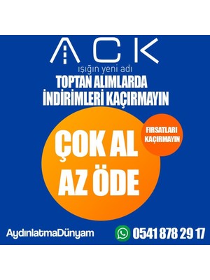 Ack Pc Duvar Apligi GU10 AG56-06050