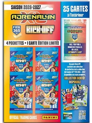Kaia Life Panini Adrenalyn Xl Fıfa 365 2027 Kick-Off Kart Paketi