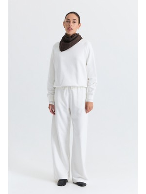 Antioch Bisiklet Yaka Sweatshirt ve Geniş Paça Pantolon Takım