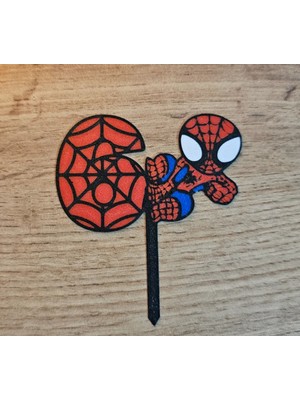 Kanem3D Spderman Pasta Süsü 6 Yaş